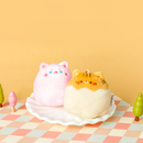 Kitty Bun Plush Toy Keychain