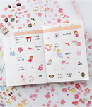 Nekoni Sakura Season Stickers