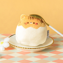 Kitty Bun Plush Toy Keychain
