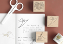 Creative Journaling Rubber Stamps