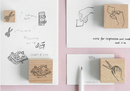 Creative Journaling Rubber Stamps