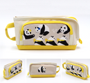 KOKUYO Large Panda Pencil Case