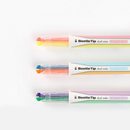 KOKUYO Beetle Tip Dual Color Highlighter