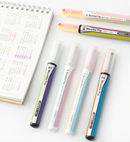 KOKUYO Beetle Tip Dual Color Highlighter