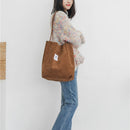 Korean Style Corduroy Tote Bag (6 Colors)
