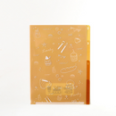 Sweet Life Clear Folder With Dividers - A4