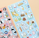 Koniwa Original Animal Stickers (6 Types)