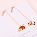 Cat & Dog Pendant Bookmark