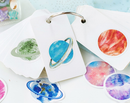 Colorful Universe Paper Stickers