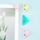 KOKUYO Corner Paper Clip - Set of 3