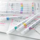 Kokuyo Mark+ 2 Way Marker - 5 Color Set