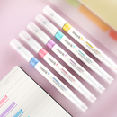 Kokuyo Mark+ 2 Way Marker - 5 Color Set