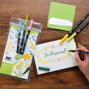 Tombow ABT Dual Brush Pen - 6 Color Set - Botanical