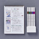 Uni EMOTT Sign Pen - 0.4 mm - 5 Color Set
