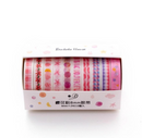Colorful Day Washi Tape 10-Pack