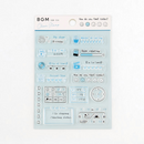 BGM Clear Stamp - Daily Life Tracker