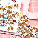 Coco The Corgi Stickers