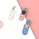 Cactus Magnetic Bookmark Set