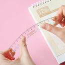 KOKUYO Pastel Cookie Ruler Set