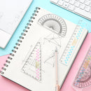 KOKUYO Pastel Cookie Ruler Set
