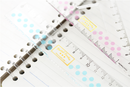 KOKUYO Pastel Cookie Ruler Set