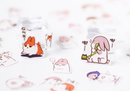 Chubby Rabbit Stickers Set