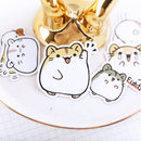 38 Pcs Kawaii Japanese Hamster Stickers