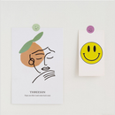 Colorful Emoji Dot Stickers - Pastel