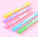 Zebra Kirarich Glitter Highlighters - 5 Color Set