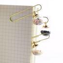 Glass Ball Paper Clips