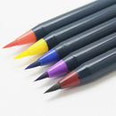 Akashiya Sai Watercolor Brush Pen - 5 Autumn Color Set