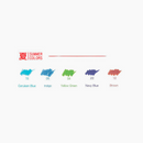 Akashiya Sai Watercolor Brush Pen - 5 Summer Color Set