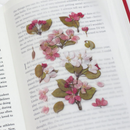 Appree Pressed Flower Stickers - Apple Blossom