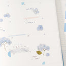 Appree Pressed Flower Stickers - Bigleaf Hydrangea