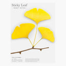 Appree Leaf Sticky Memo Notes - Yellow Ginkgo
