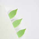 Appree Leaf Sticky Memo Notes - Green Birch