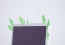 Appree Leaf Sticky Memo Notes - Green Birch