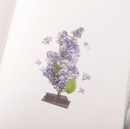 Appree Pressed Flower Stickers - Lilac