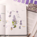 Appree Pressed Flower Stickers - Lilac