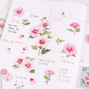 Appree Pressed Flower Stickers - Rose of Sharon