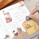 BGM Flake Stickers - Dessert Shop