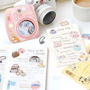 BGM Flake Stickers - Japan Travel - Limited Summer Edition