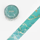 BGM Marble Masking Tape - Sea Green