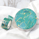 BGM Marble Masking Tape - Sea Green