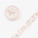 BGM Masking Tape - Fluffy White Bunnies