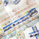 BGM Masking Tape - Fluffy White Bunnies
