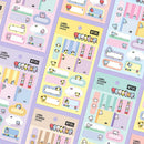 BT21 Label Stickers - Minini