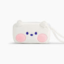 BT21 Minini Plush Double Pockets Zipper Pen Pouch - RJ