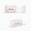 BT21 Minini Plush Double Pockets Zipper Pen Pouch - RJ