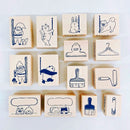Beverly Deco Stamps - Matsune No Aibou
